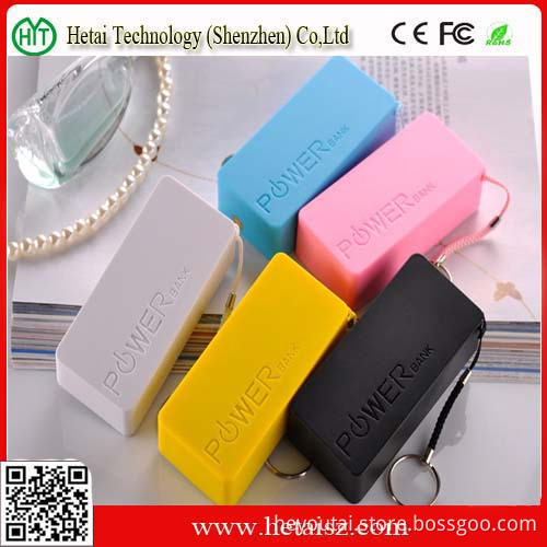 Colorful Portable Perfume 5600mAh Power Bank Mobile Power Bank